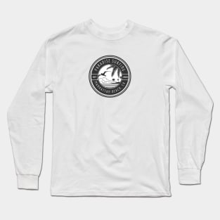 Manhattan Beach, CA - Surfing Design Long Sleeve T-Shirt